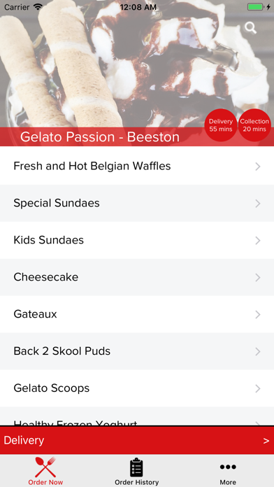 Gelato Passion Beeston screenshot 2