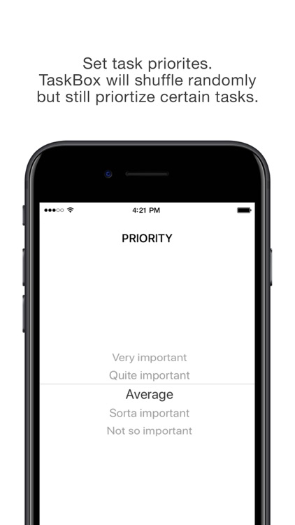 TaskBox: To-Do List, Shuffled screenshot-3