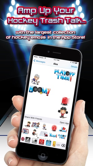 Hockey Emojis Nation(圖3)-速報App