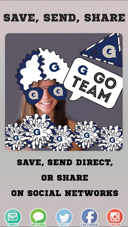 Hoyas PLUS Selfie Stickers