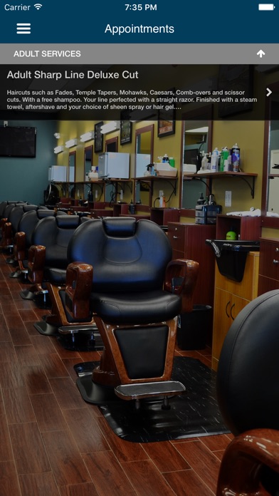 Sharp Line Cuts Barber Shop 스크린샷 3