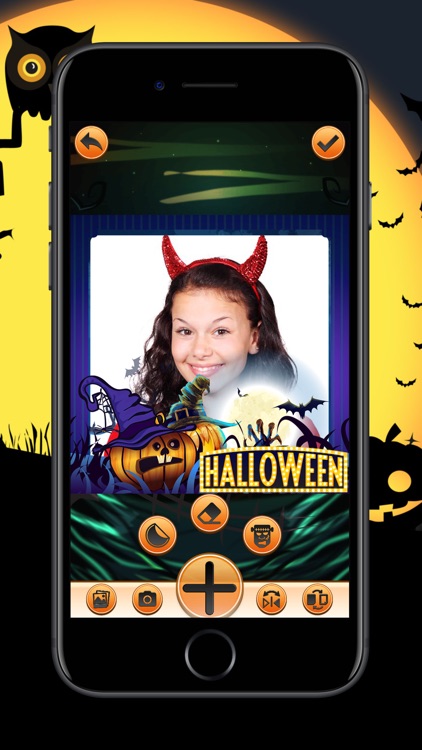 Halloween Photo Frames Trick