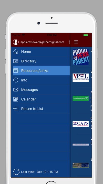 Penn Parents Connector App