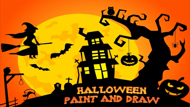 Halloween Paint And Draw