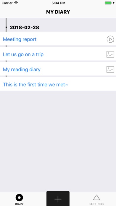 VoiceNote Diary, memo screenshot 4