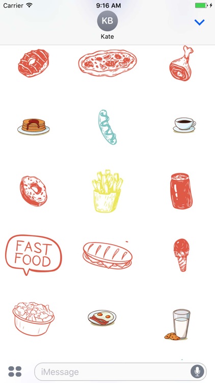 Yummy Food Sticker Pack