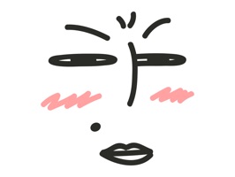 Awesome Man characters have narrow eyes, hair rate 2 : 8, and round faces