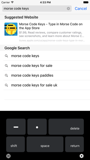 Morse Code Keys(圖2)-速報App