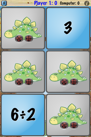 Division: Math Facts Card Game screenshot 3