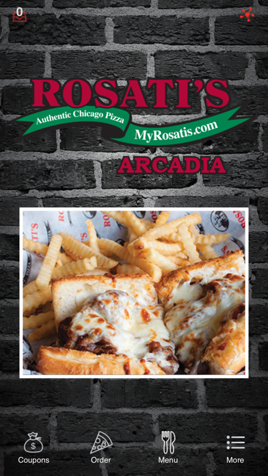 How to cancel & delete Rosati's Pizza Arcadia from iphone & ipad 1