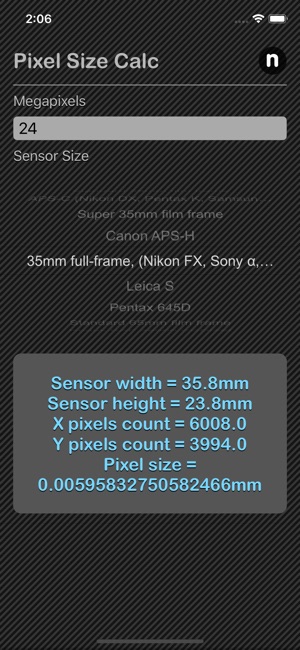 Pixel Size Calculator(圖5)-速報App
