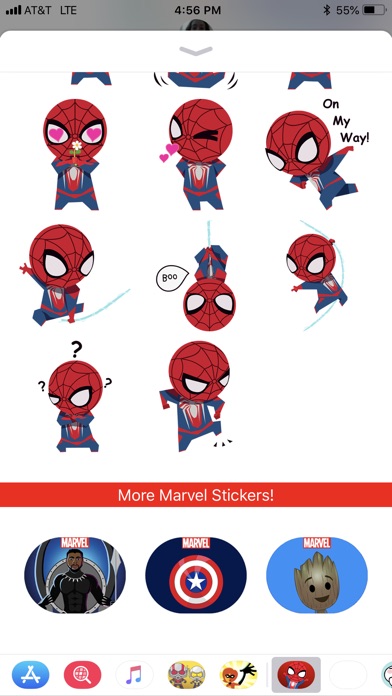 Spider-Man Game Stickers screenshot 4