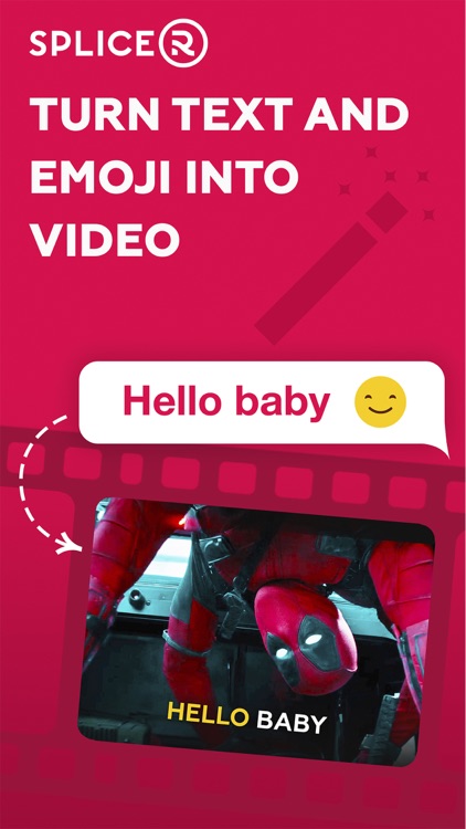 Splicer: turn text to movie