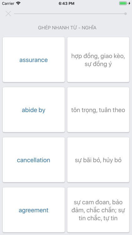 Học từ vựng siêu tốc Bazoo screenshot-3