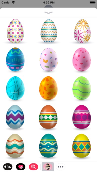 Shiny Easter Egg Stickers screenshot 2