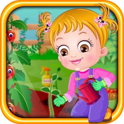 Baby Hazel Gardening Time Game iOS App