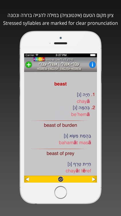 HEBREW Dictionary 18a5 screenshot-3