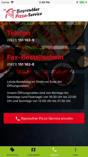 Bayreuther Pizzaservice(圖3)-速報App