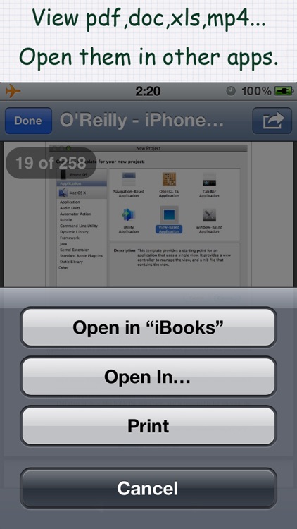 ZipManager - "Zip/Unzip for mail and safari..."
