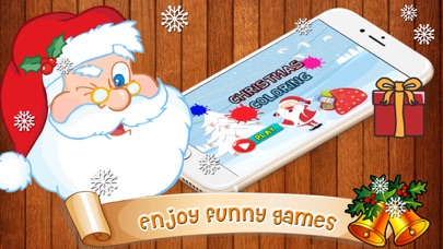 Coloring Christmas games screenshot 2