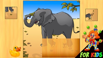 How to cancel & delete Wild Animals Puzzle – For Kids from iphone & ipad 1