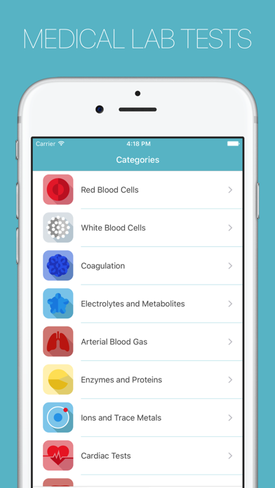 Medical Lab Tests Screenshot 1