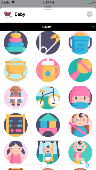 Infant Baby Stickers screenshot 2