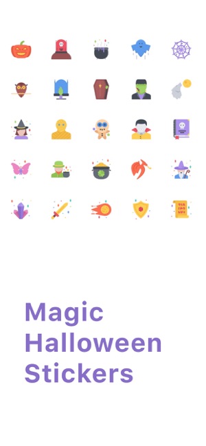 Magic Halloween Stickers(圖1)-速報App
