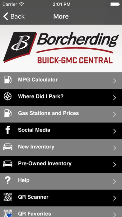 Borcherding Buick GMC Central screenshot 2