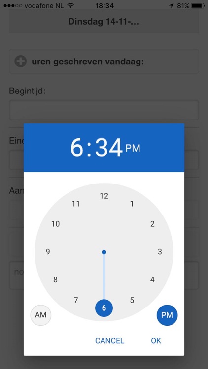 Tijdschrijven App screenshot-4