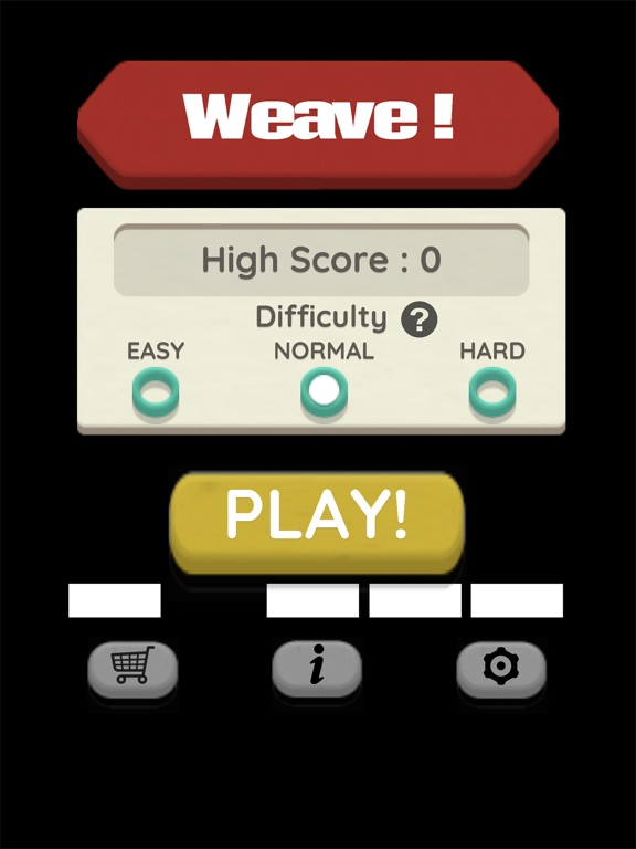 iPad Image of Weave!