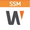 Wisenet SSM indicates a Mobile Client Application in Wisenet SSM Core server provided by Hanwha Techwin