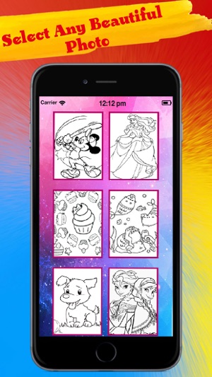 Coloring Book : Color On Photo