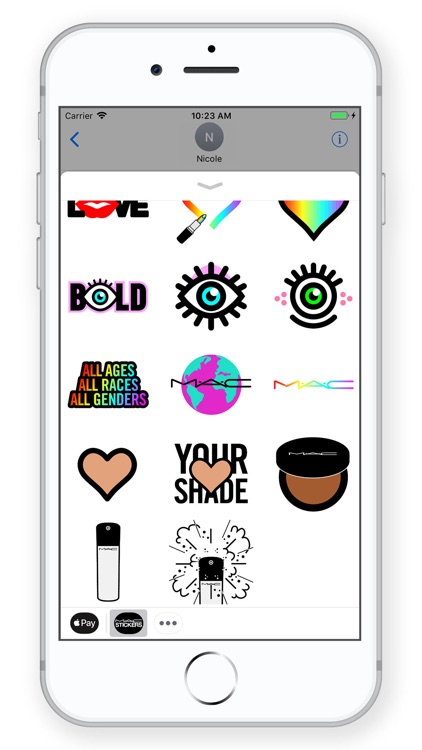 M·A·C STICKERS