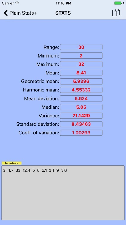 Plain Stats Plus