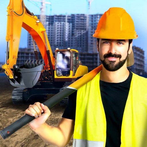 Construction Machine Simulator iOS App