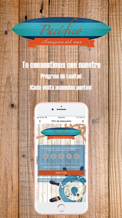 Pacifico antojería del mar