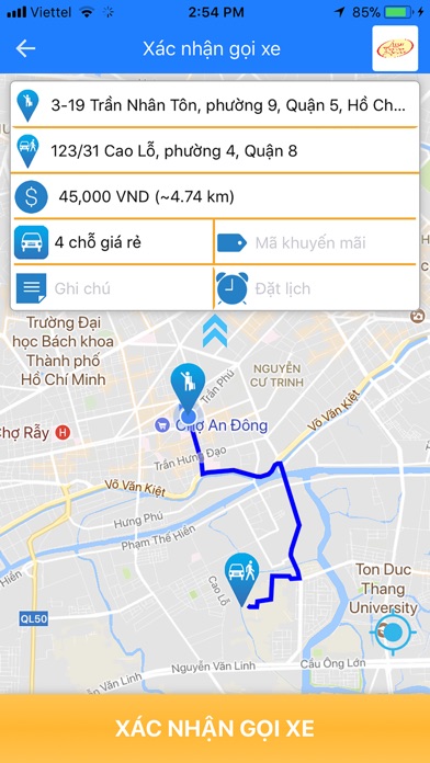 Taxi TrangHiepThanh screenshot 3