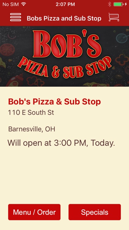 Bob's Pizza & Sub Stop