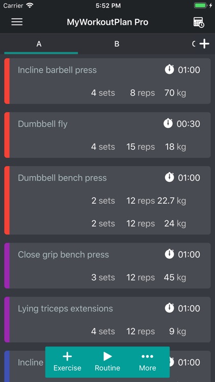 My Workout Plan Daily Tracker screenshot-0