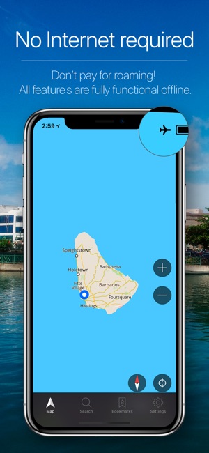 Barbados Offline Navigation