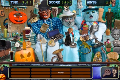 Hidden Objects Ghostly Halloween Haunted Mystery - náhled
