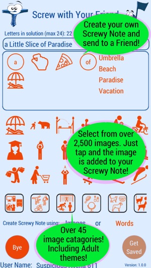 Screwy Notes for Adults(圖5)-速報App