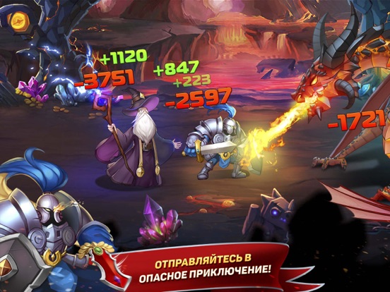 Скачать игру Tap Knights: монстр & герои