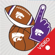 Kansas State Wildcats Animated Selfie Stickers