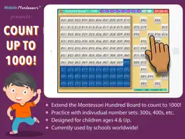 Game screenshot Count to 1000! Montessori Math mod apk