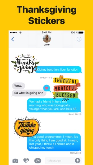 Happy Thanksgiving Sticker IM(圖3)-速報App