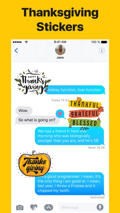 Happy Thanksgiving Sticker IM