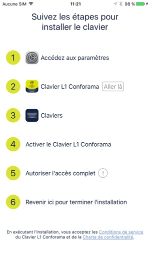 Clavier L1 Conforama(圖2)-速報App