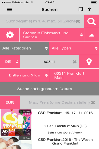 CSD FFM – The Pride Market App screenshot 3